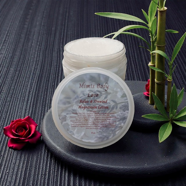 Relax & Unwind Magnesium Lotion-Soothe. Hydrate. Refresh.