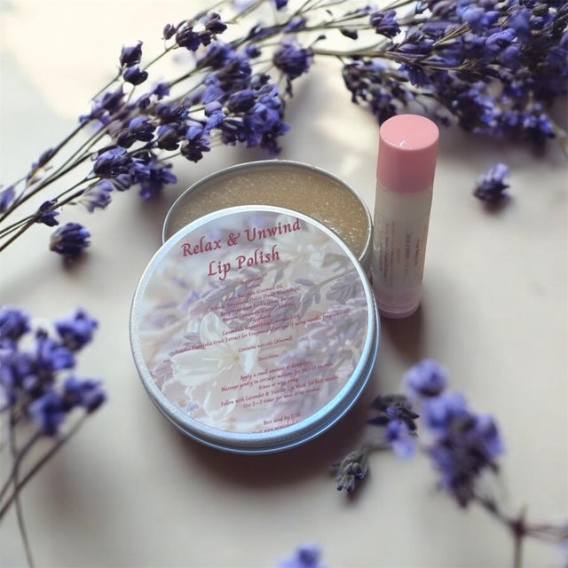 Relax & Unwind Lip Polish and Balm Set